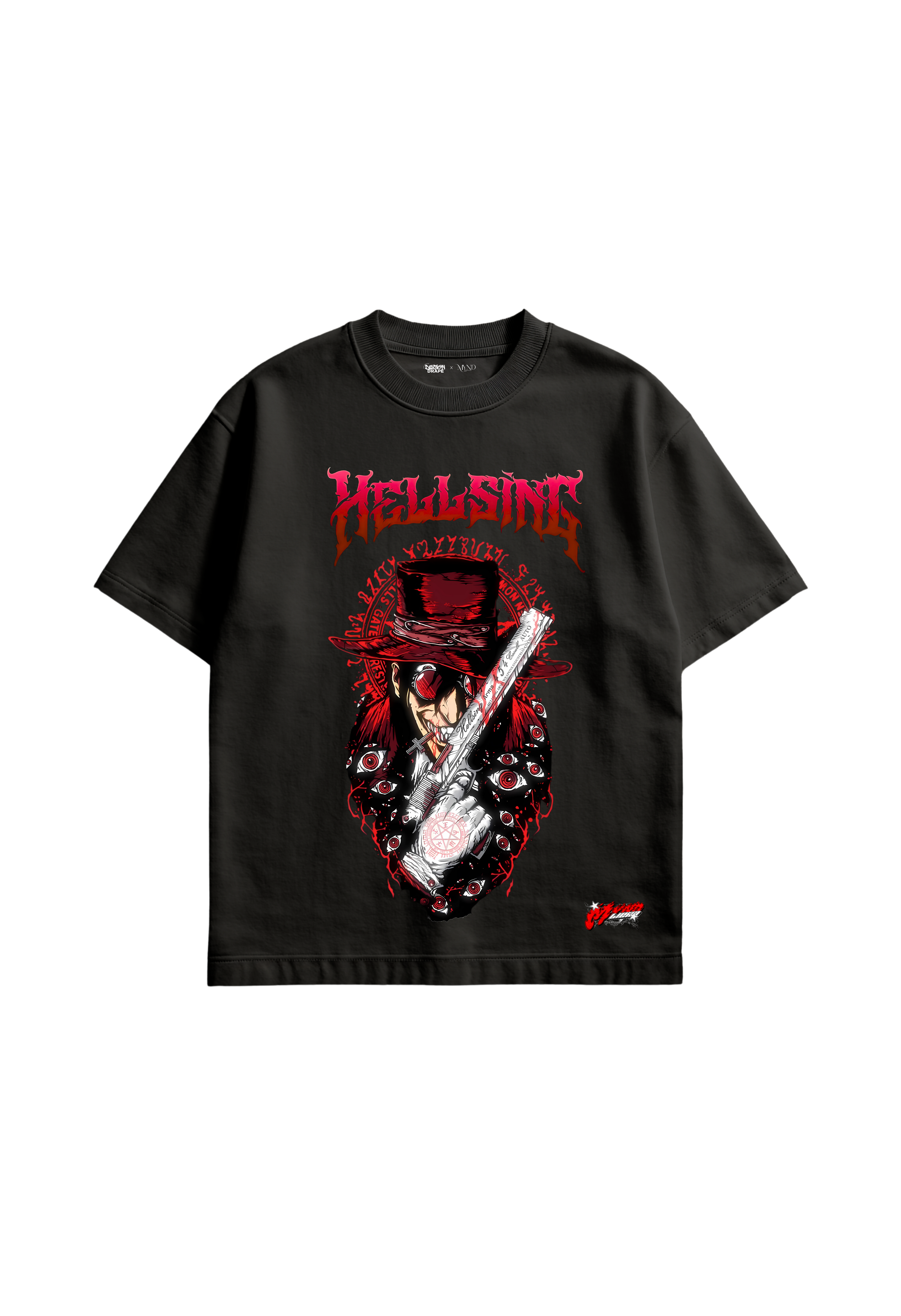 Hellsing Alucard Anime T-Shirt β Black Graphic Tee | Vampire Hunter Streetwear