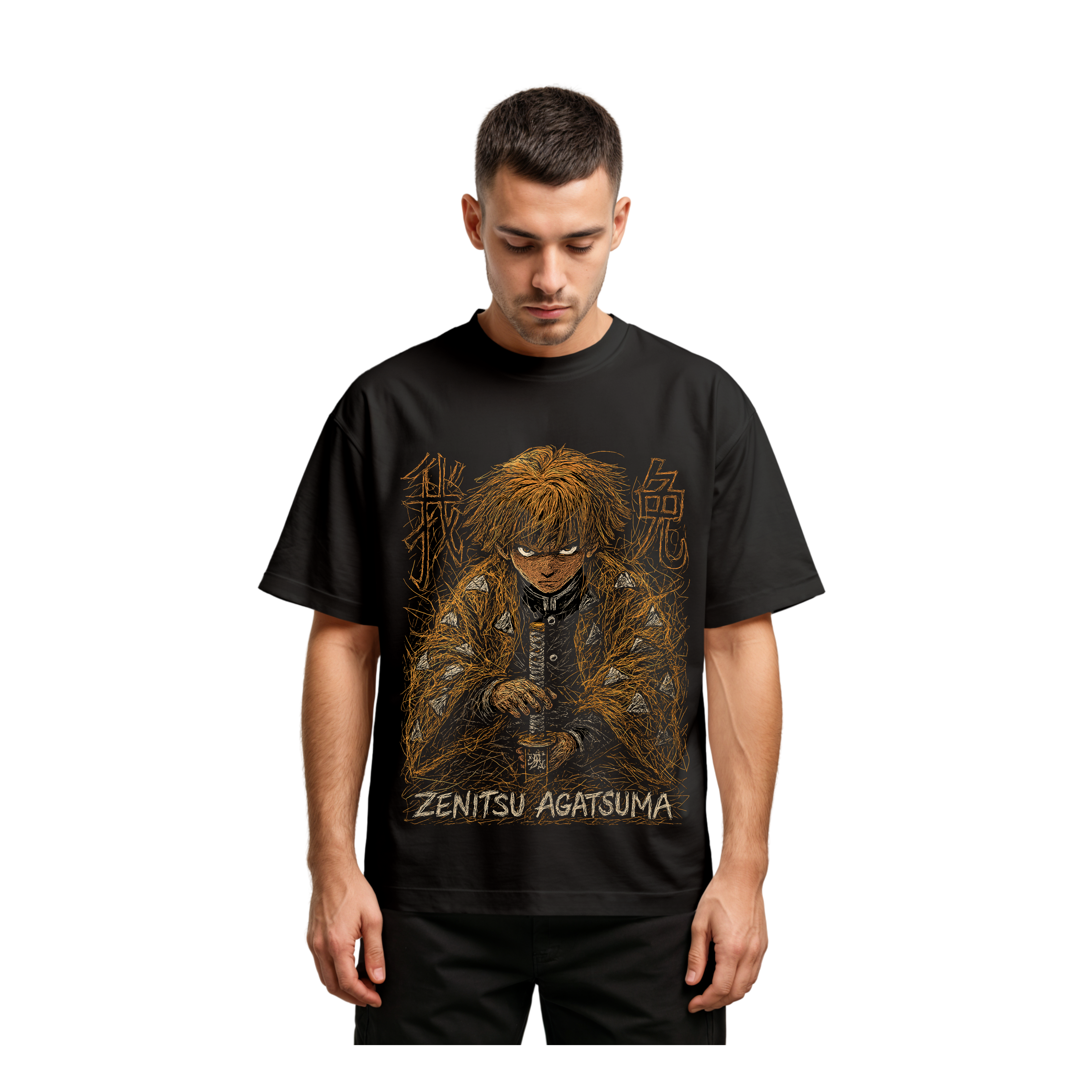 Thunderbolt Resolve – Zenitsu Agatsuma Graphic Tee