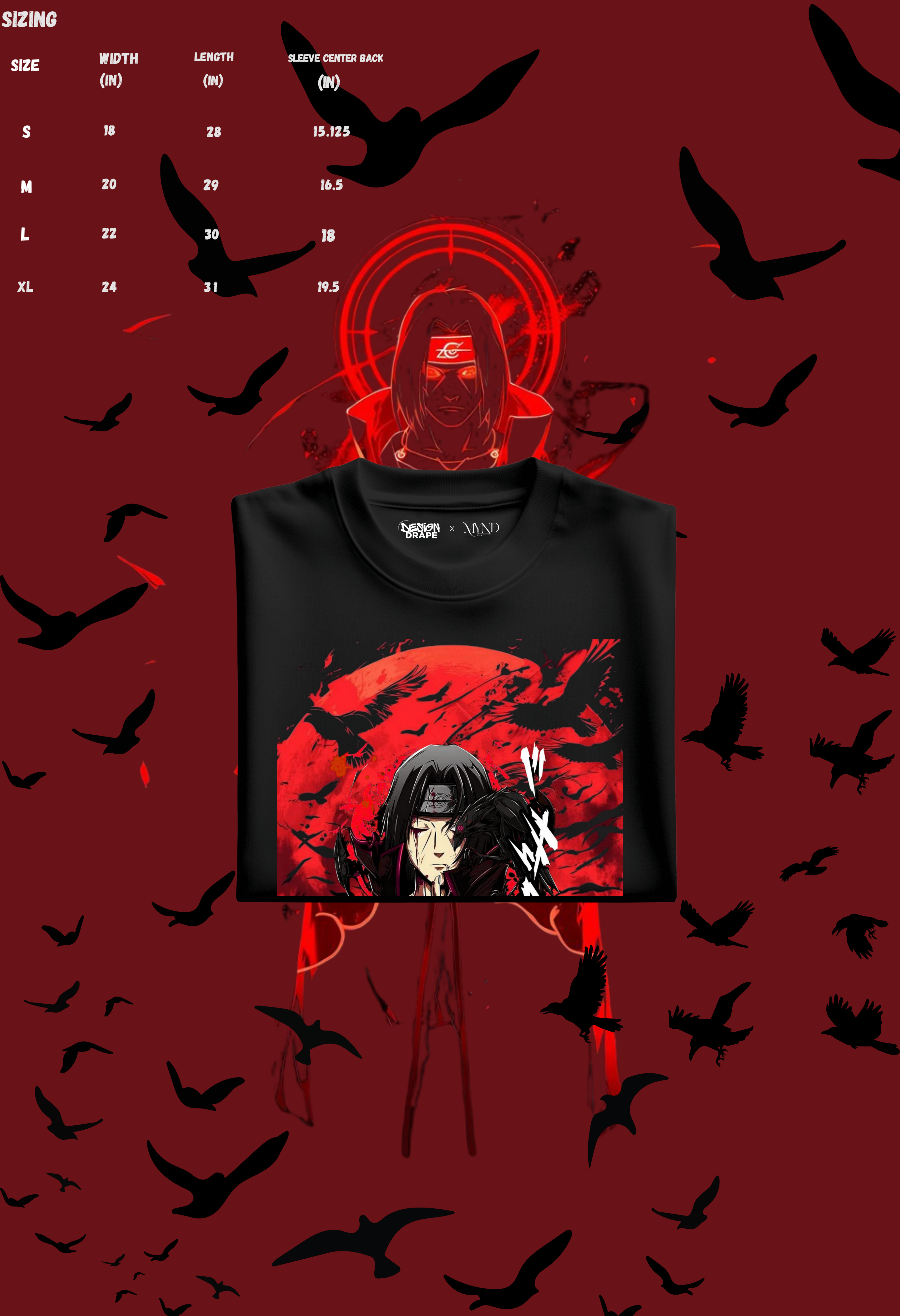 Itachi Uchiha Naruto T-Shirt