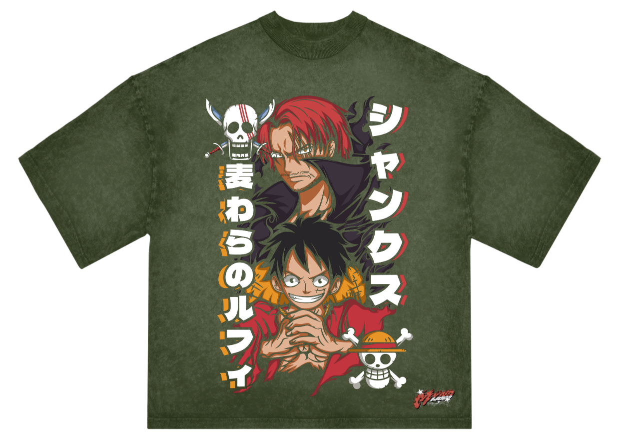 Shanks & Luffy T-Shirt Ver. 1