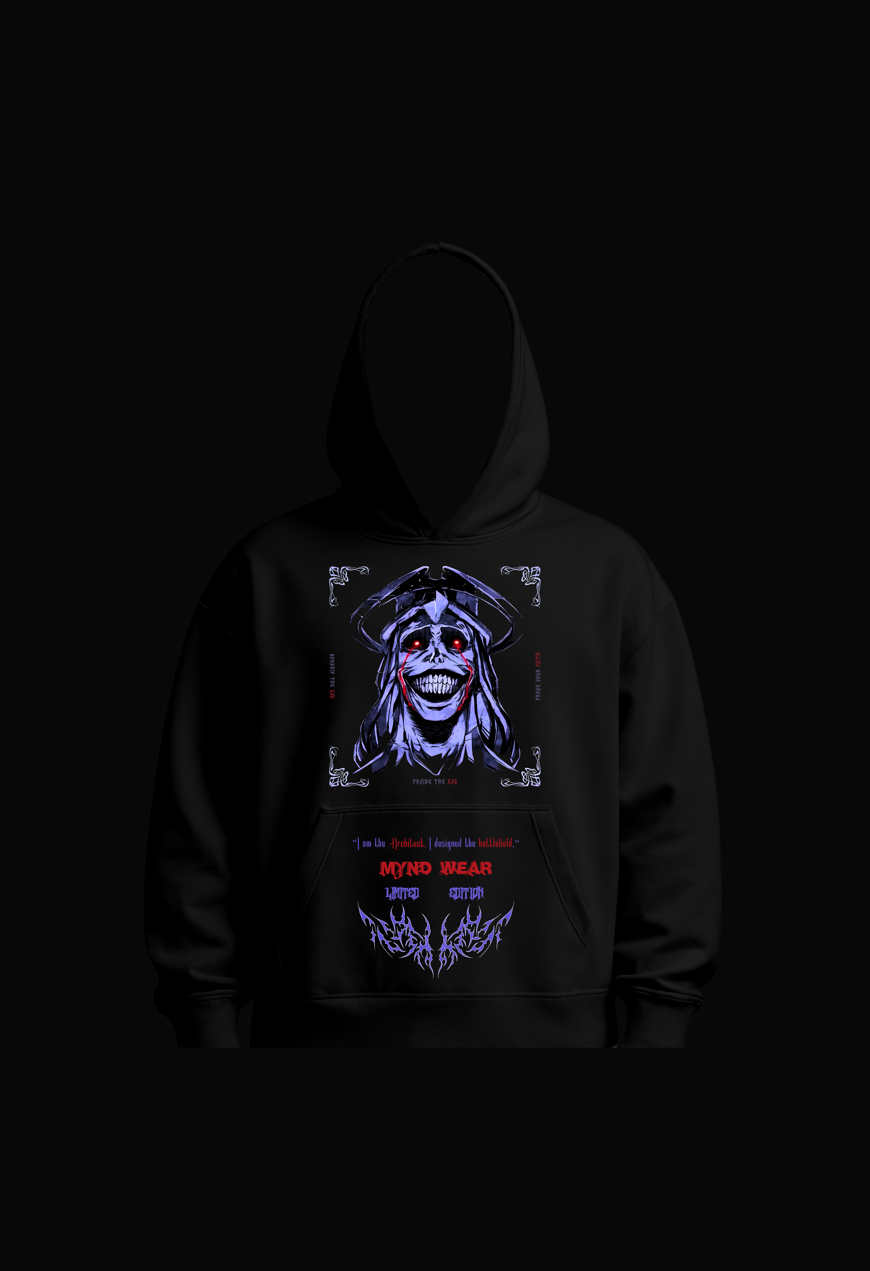 Solo Leveling “Arise” Limited Black Fleece Hoodie