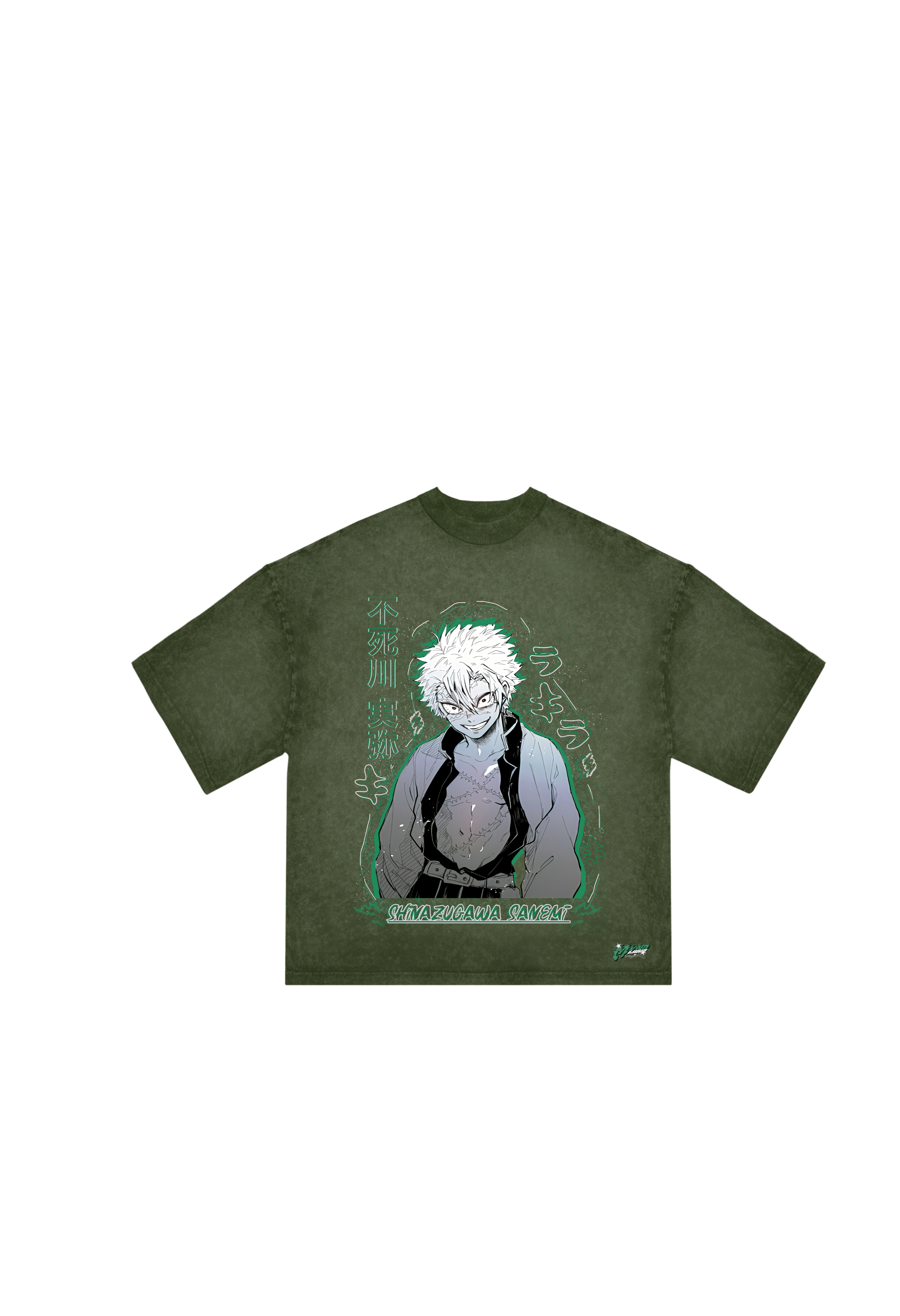 Shinazugawa Sanemi Demon Slayer T-Shirt – Anime Streetwear Graphic Tee (Unisex)