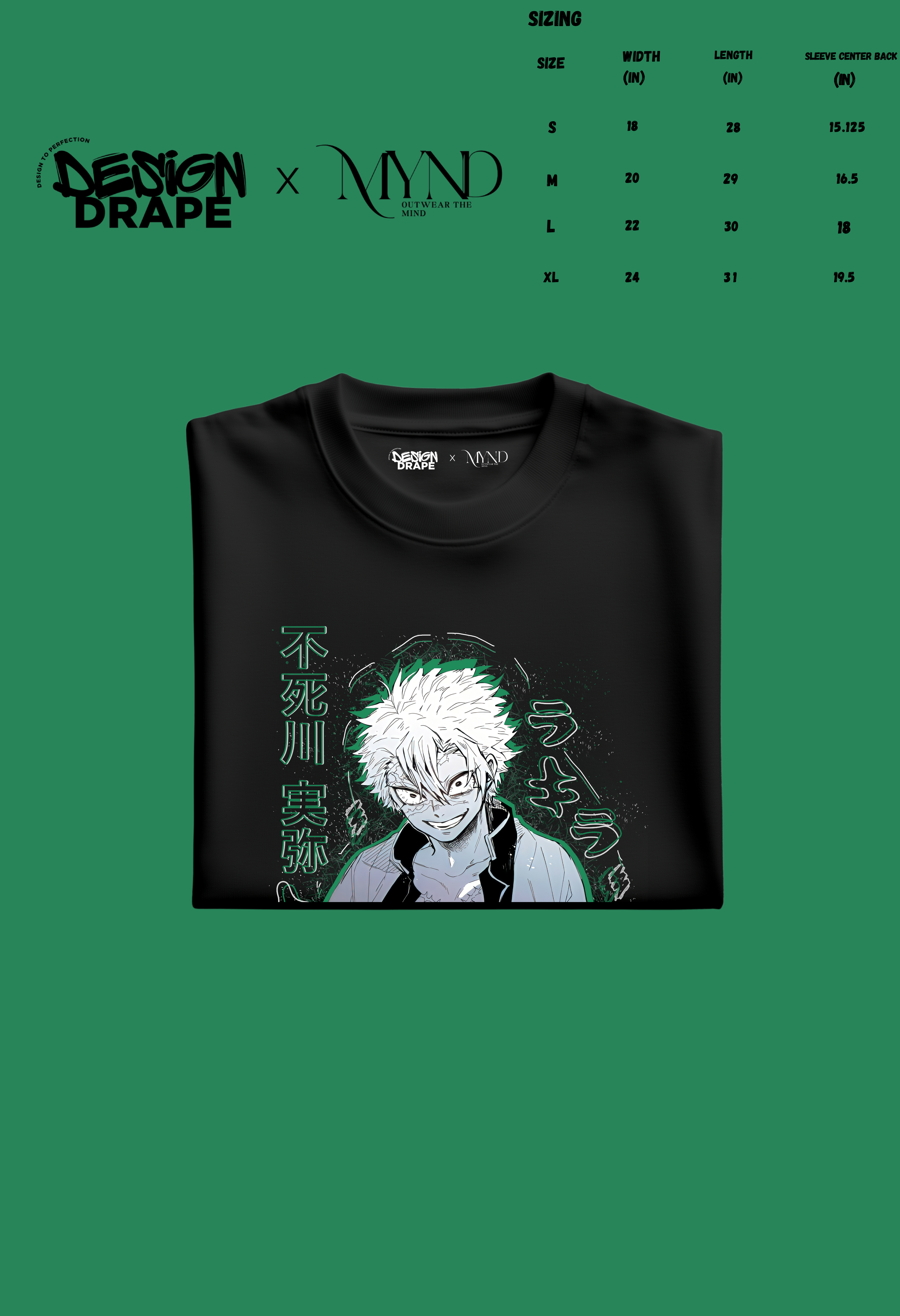 Shinazugawa Sanemi Demon Slayer T-Shirt – Anime Streetwear Graphic Tee (Unisex)