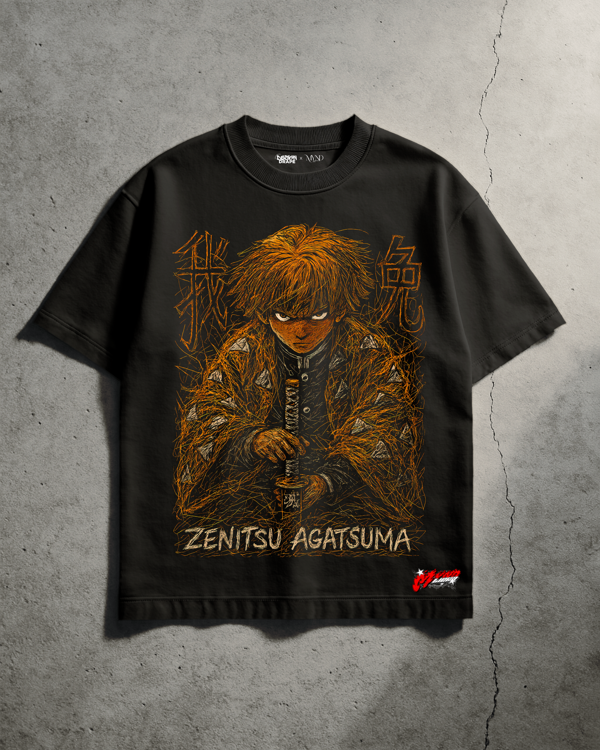Thunderbolt Resolve – Zenitsu Agatsuma Graphic Tee