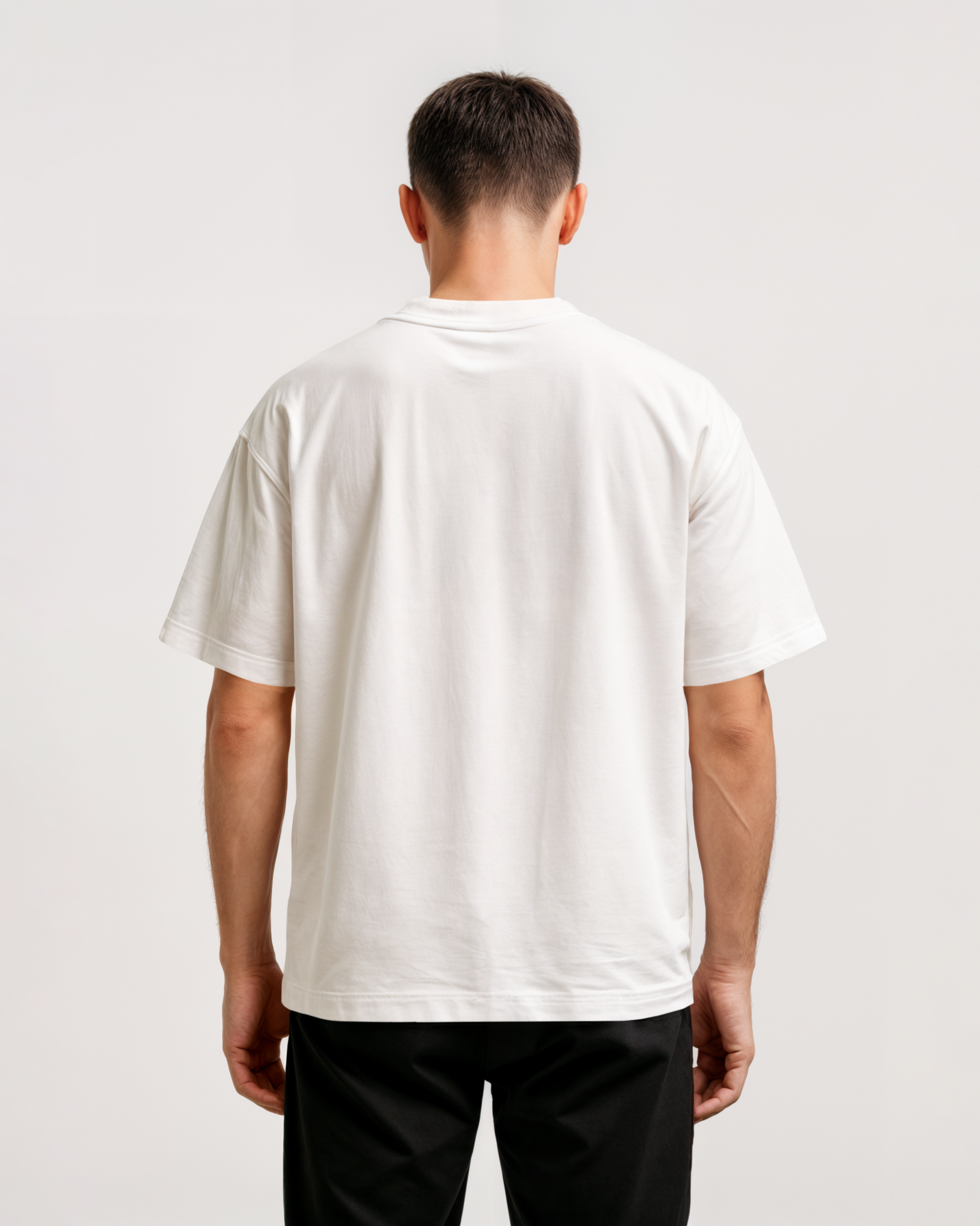 "I AM ATOMIC – SHADOW" White T-Shirt – Shadow Garden Edition