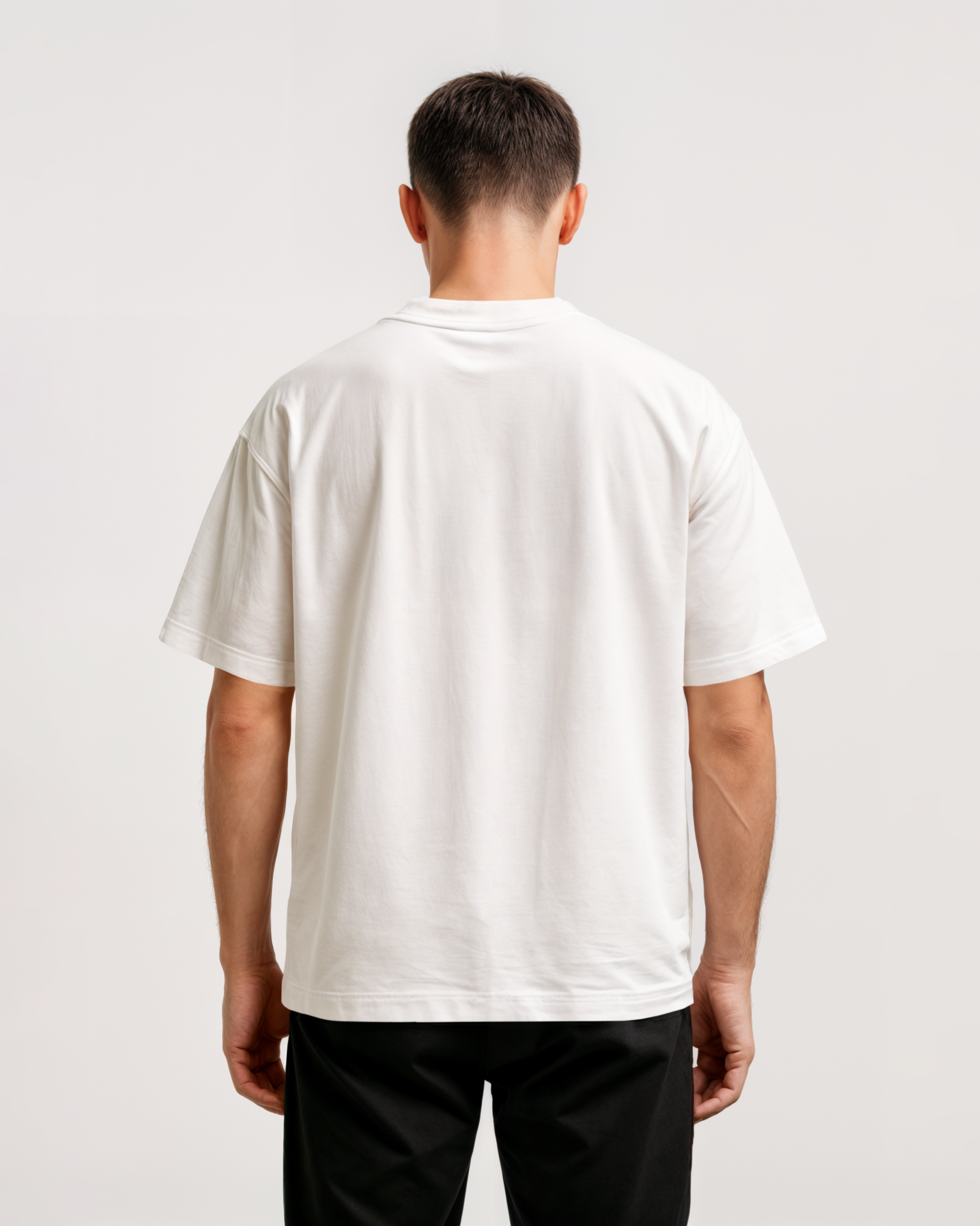 "I AM ATOMIC – SHADOW" White T-Shirt – Shadow Garden Edition