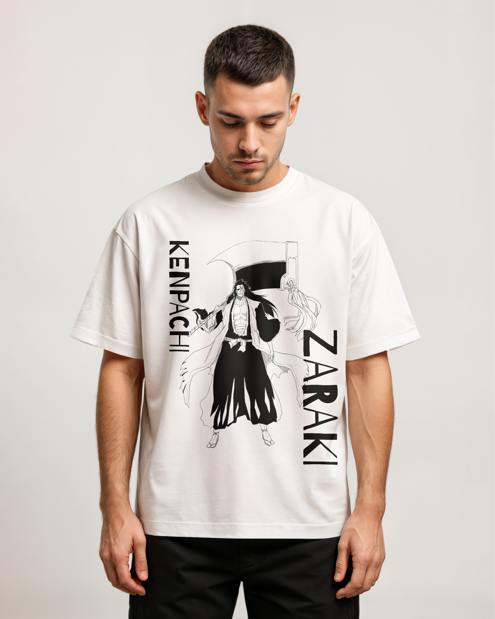 Kenpachi Zaraki | Bleach-Inspired Oversized T-Shir