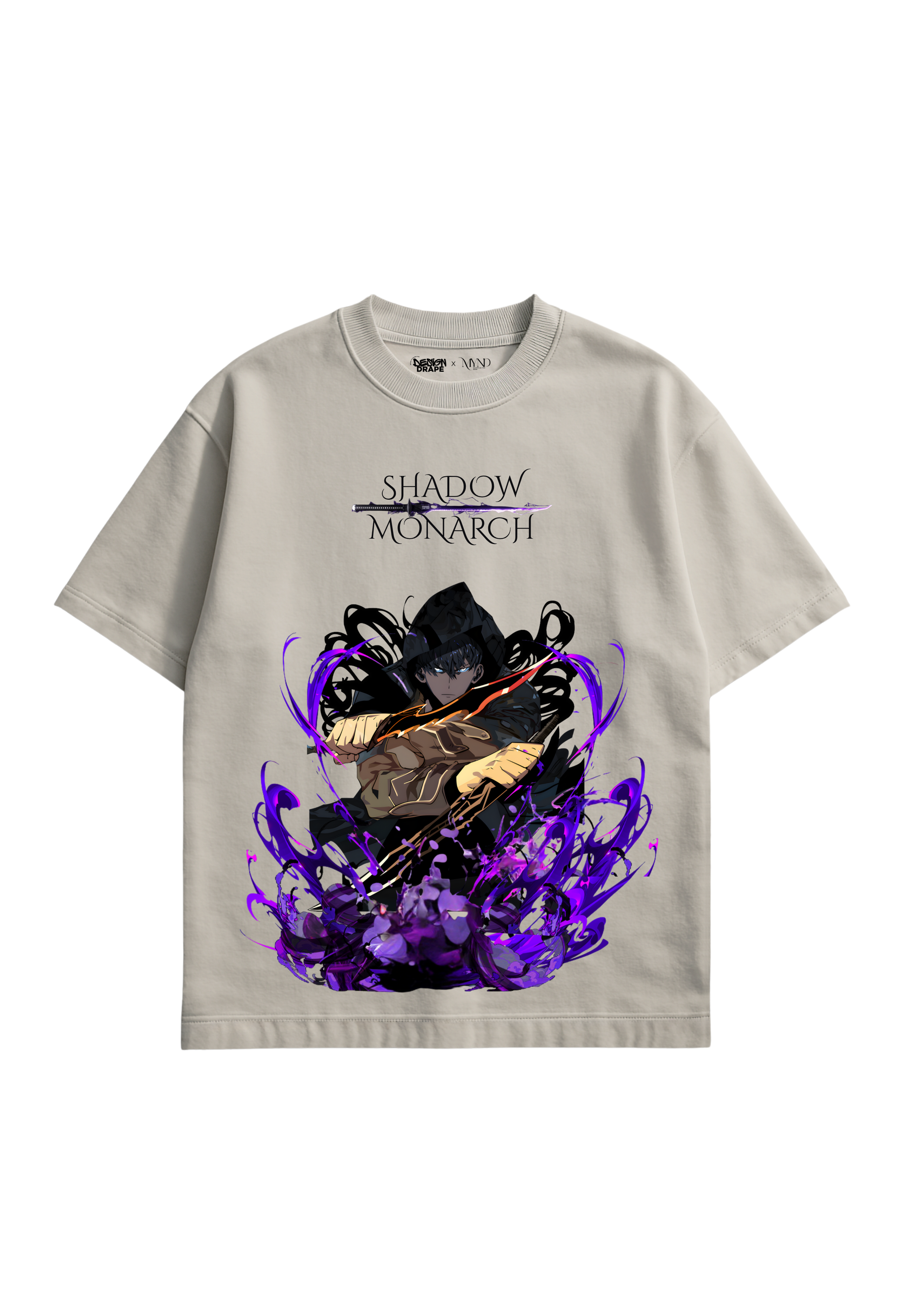 Solo Leveling Shadow Monarch: Dark Energy Graphic Tee