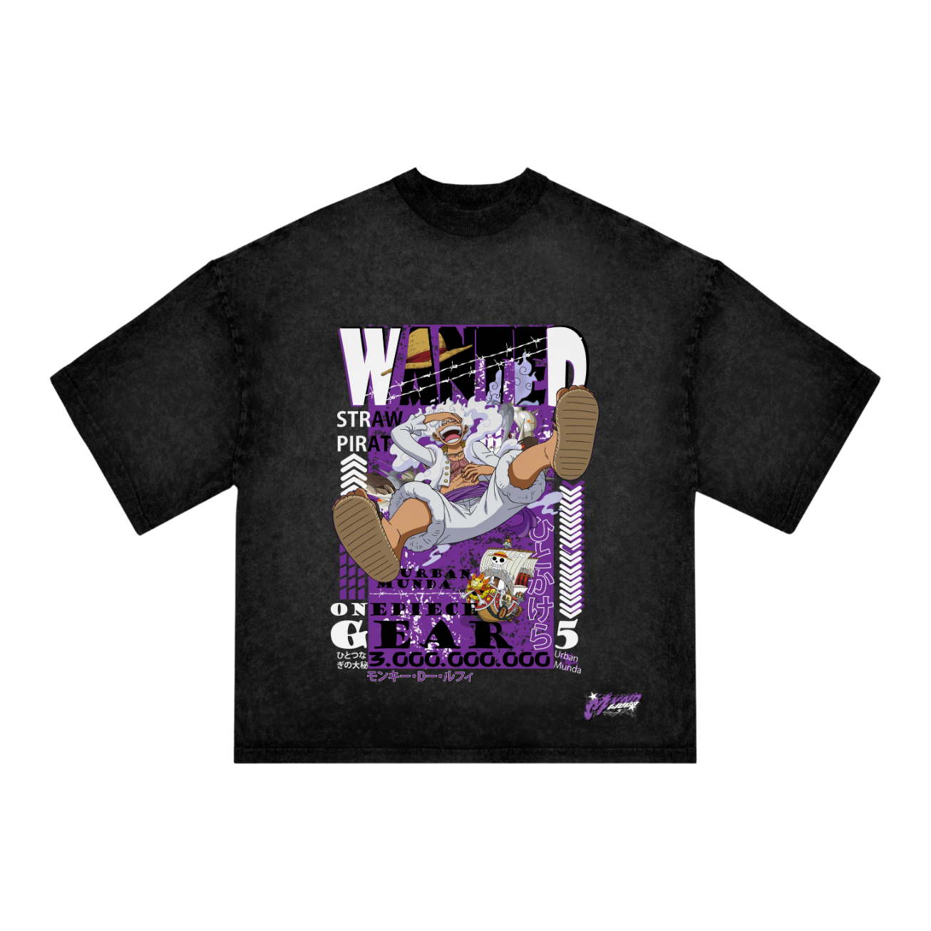 Luffy T-Shirt Ver. 5 (Gear 5 Wanted)