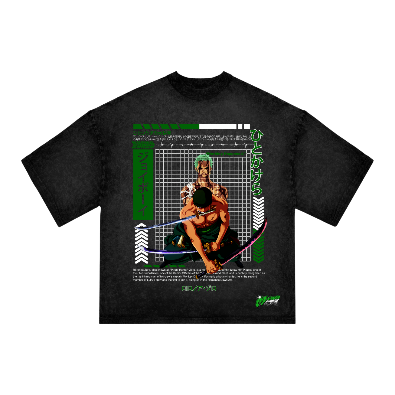 Zoro T-Shirt Ver. 5 (Santoryu Focus)