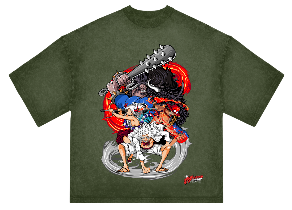 One Piece T-Shirt Ver. 10 (Luffy vs Kaido)