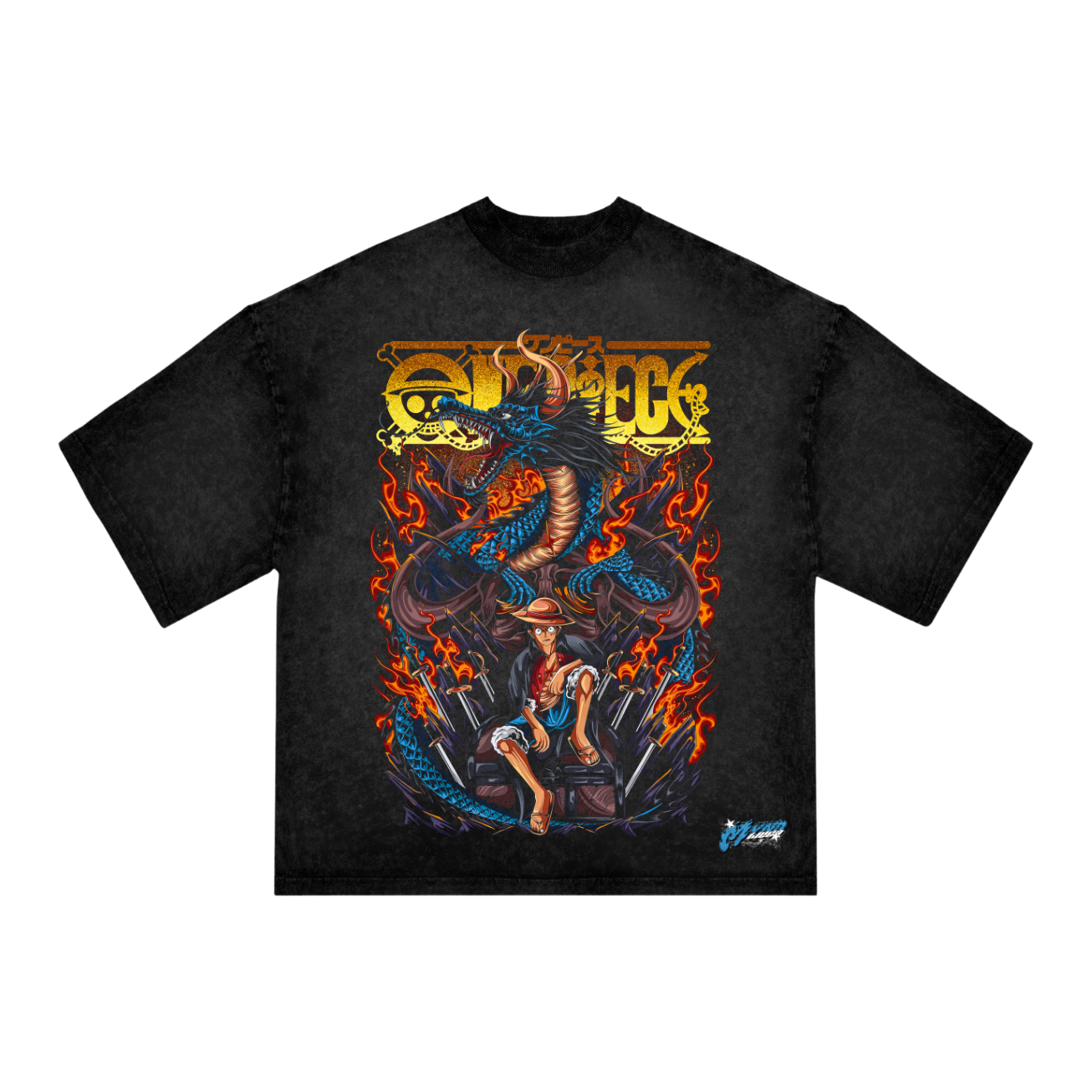 One Piece Luffy & Kaido Dragon T-Shirt